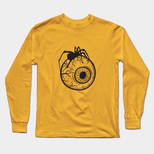 Spider on an Eyeball Long Sleeve T-Shirt